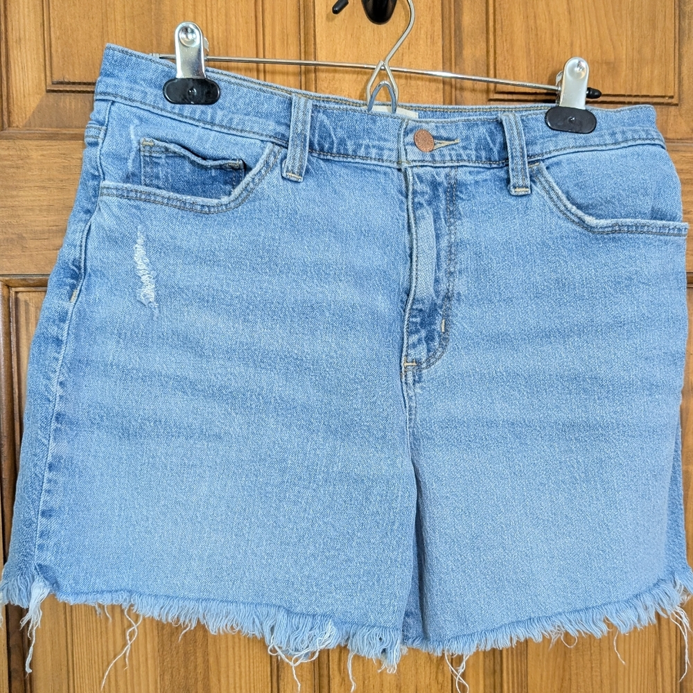 High Rise Vintage Straight Shorts
